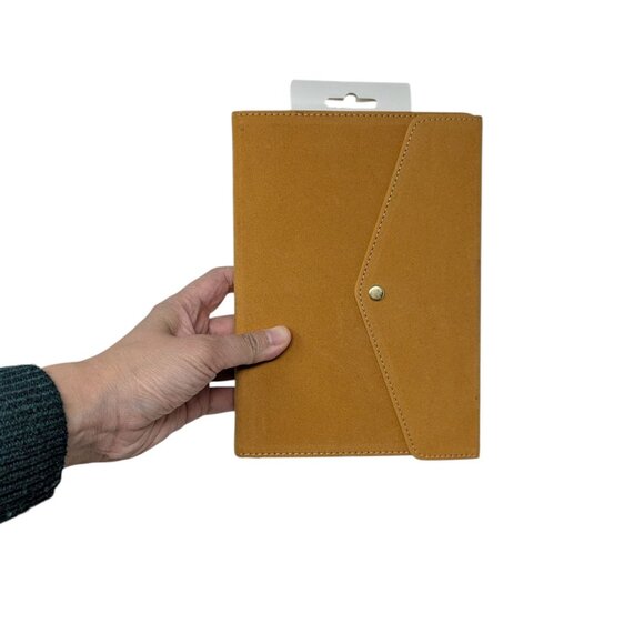 AC Point Planner Other - AC Point Planner Saddle Brown Suede Leatherette Snap Button Dot Grid -120 Sheets